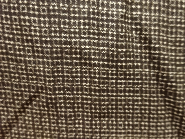 JAPANESE KIMONO / MENS KIMONO / SILK / DORO OSHIMA TSUMUGI